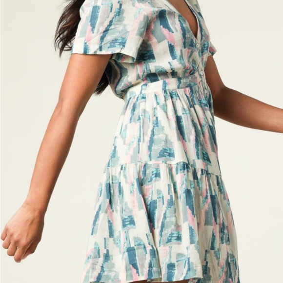 BA&SH TALITA DRESS SIZE 0 - Picture 3 of 5